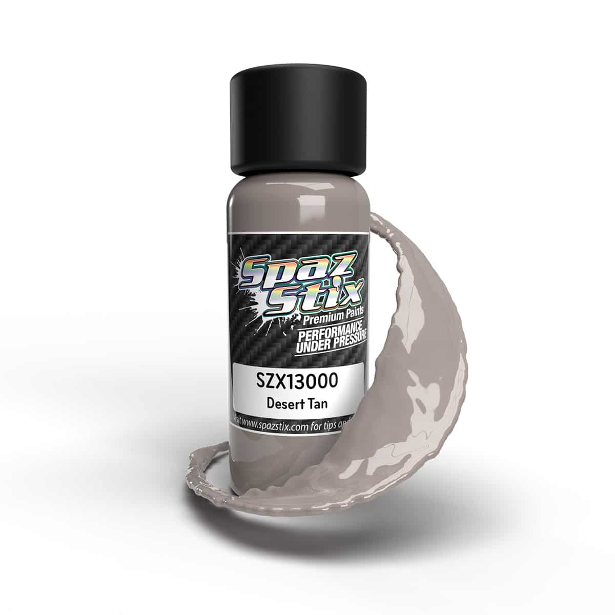 Spaz Stix Desert Tan Airbrush Ready Paint 2oz Bottle SZX13000 image 0