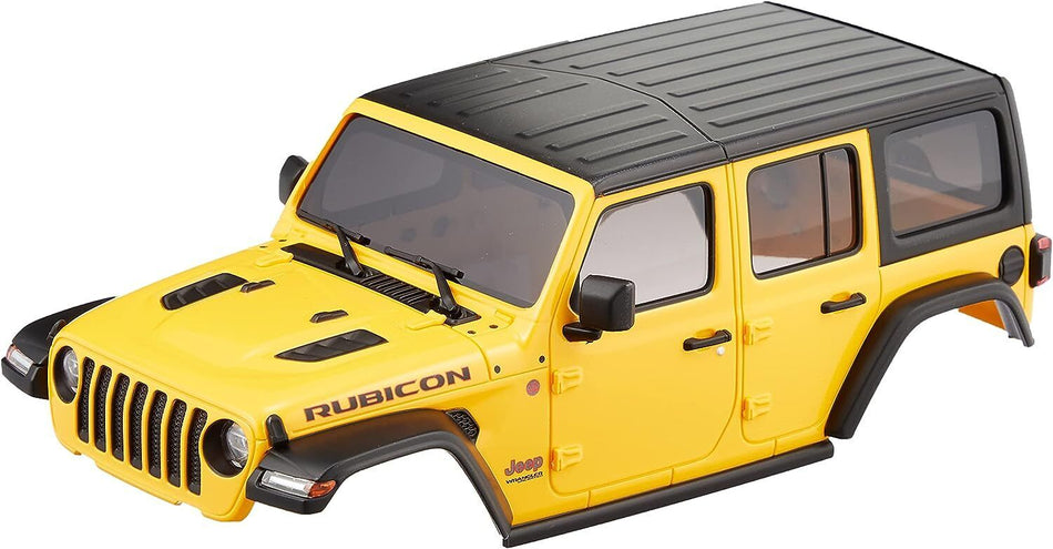 Kyosho Jeep Wrangler Unlimited Rubicon Yellow Body Set Mini-Z 4x4 MX-01 MXB01Y image 0