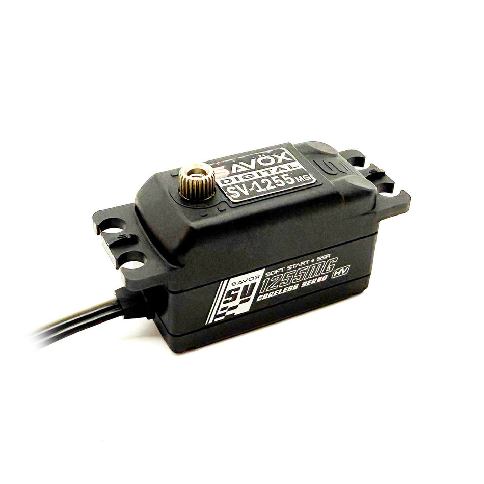 Savox SV-1255 High Voltage Low Profile Servo w/Soft Start SAVSV1255MG image 0