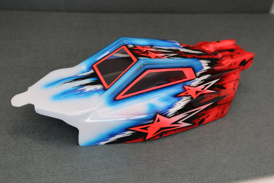 Rons Reserve Custom Airbrush Painted Body Associated B7 B7d B7.1 B7.1d 2wd Buggy