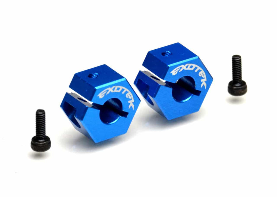 Exotek DR10 Aluminum Rear Clamping Hex (2pc) EXO1977 1977 image 0