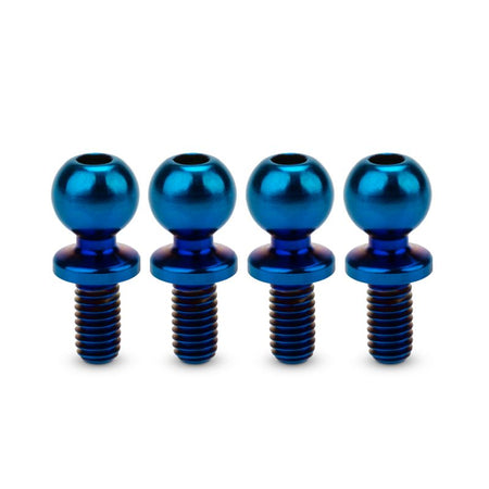 Jconcepts 5.5 x 6mm Titanium Ball-Stud Blue 4pc B7 B6 T6 SC6 DR10 SR10 JCO51321 51321 image 0