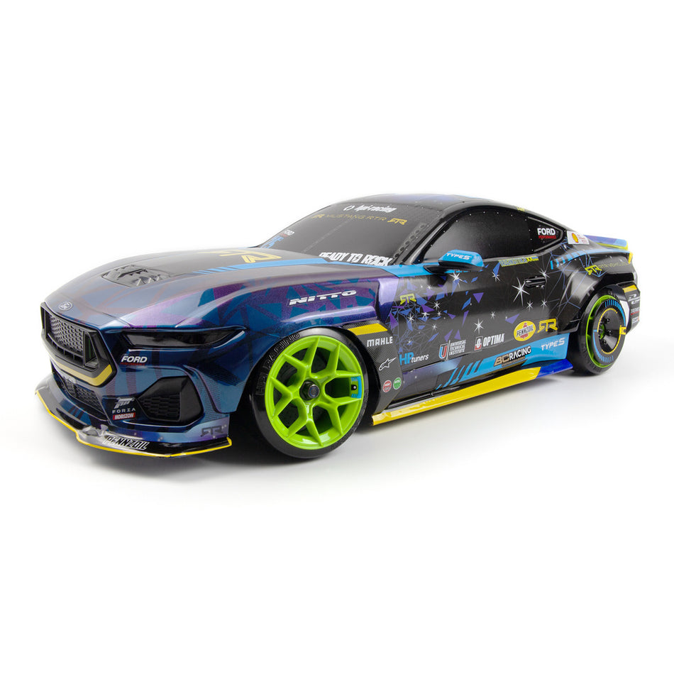 HPI 1/10 Stage-D10 Flux Ford Mustang GT RTR S650 - VGJR Drift Car 161005
