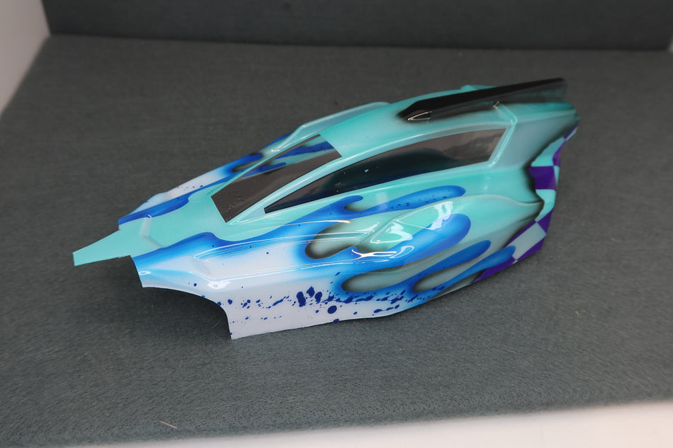 Rons Reserve Custom Airbrush Painted Body Associated B7 B7d B7.1 B7.1d 2wd Buggy