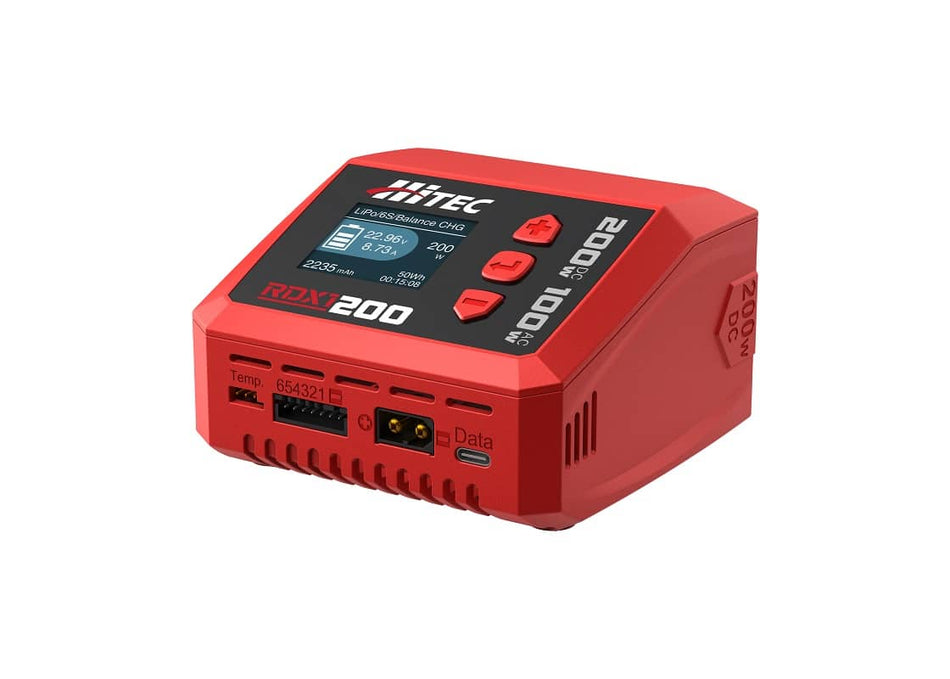 Hitec RDX1 200 AC/DC Multi-Function Smart Charger 44346 image 0