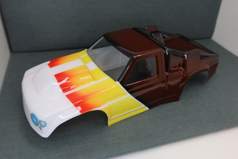 Ron's Reserve Custom Airbrush Painted Body Team Associated RC10T Stadium Truck