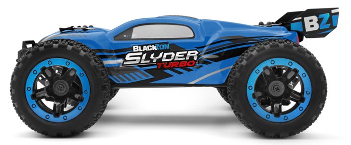 BlackZon Slyder ST Turbo 1/16 4WD RTR 2S Brushless Stadium Truck Blue 540203 image 0