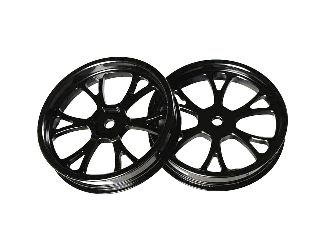 eXcelerate Super V Mag (Magnesium) Front Wheels (2) XCE-0050-BK image 0