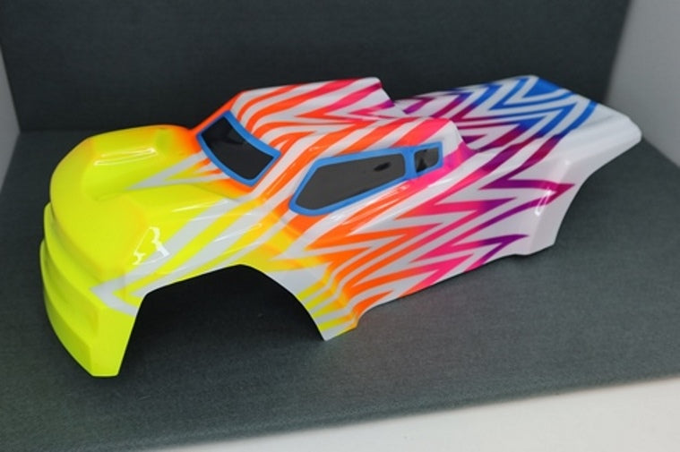 Ron's Reserve Custom Airbrush Painted Body for Tekno ET48.3 .4 1/8 Truck