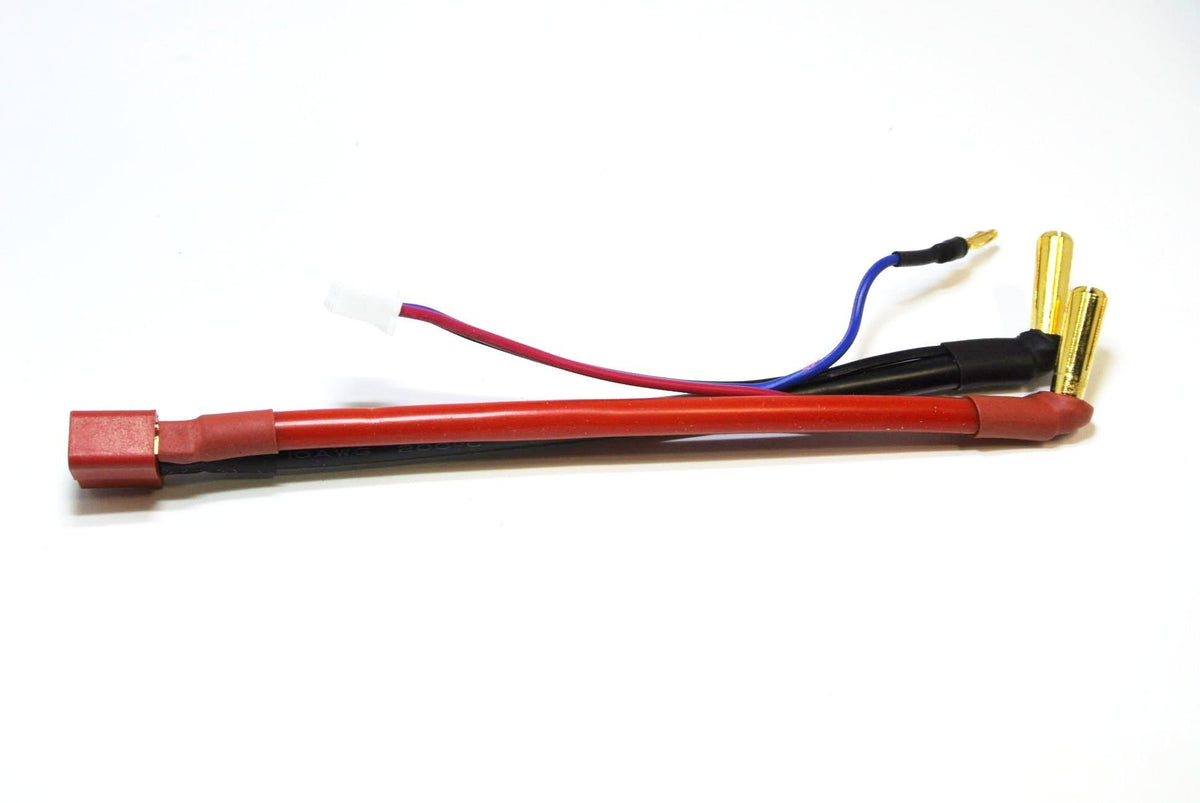 Charge/Balance LiPo Battery Adapter (Dean's to 5mm Bullet Connector) image 0