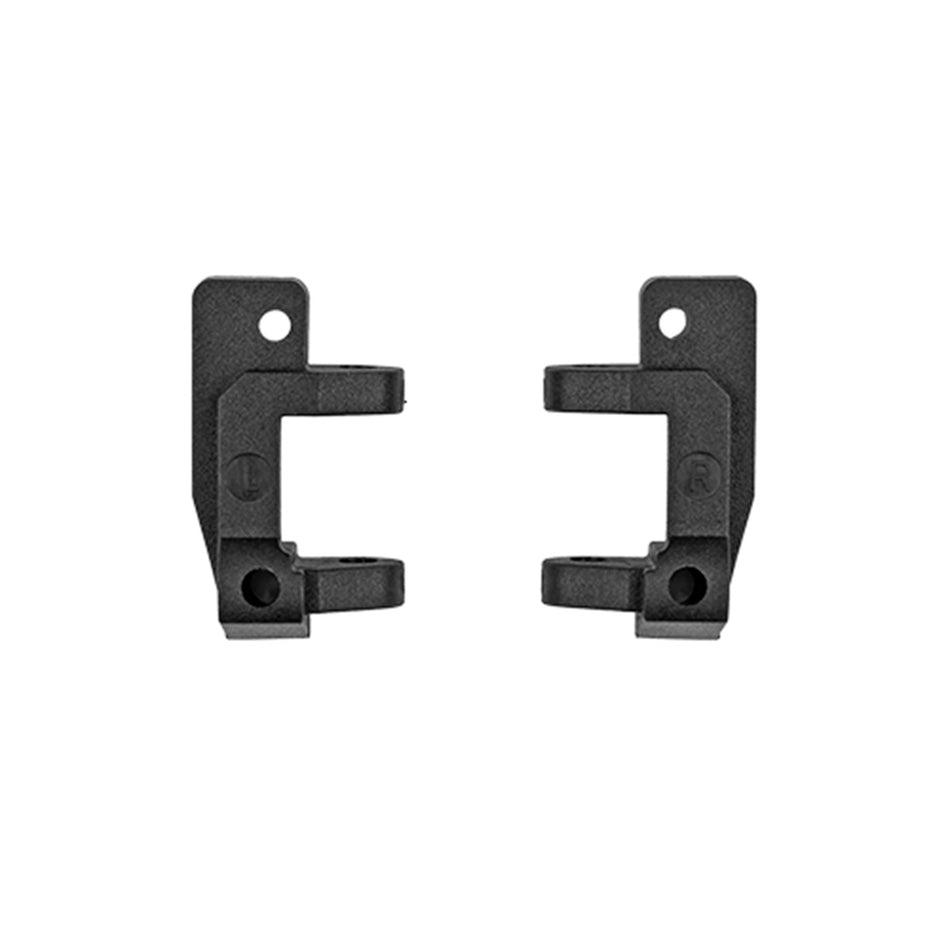 Team Associated RC10 Front Caster Blocks 55 Deg BLACK 6402