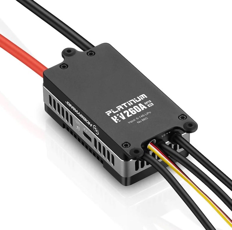 Hobbywing HobbyWing Platinum PRO 260A V5 OPTO ESC 8S30203101 image 0