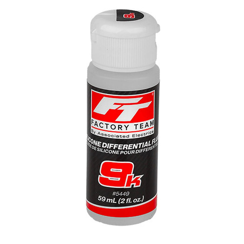 Team Associated FT 9,000wt (cst) (9K) Silicone Diff Fluid 2oz ASC5449 5449