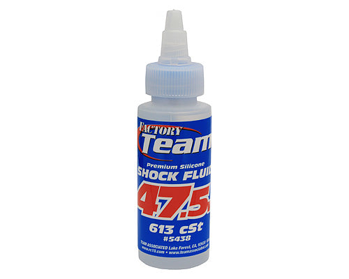 Team Associated Factory Team 47.5wt 613 cst Silicone Shock Oil 2oz ASC5438 5438 image 0