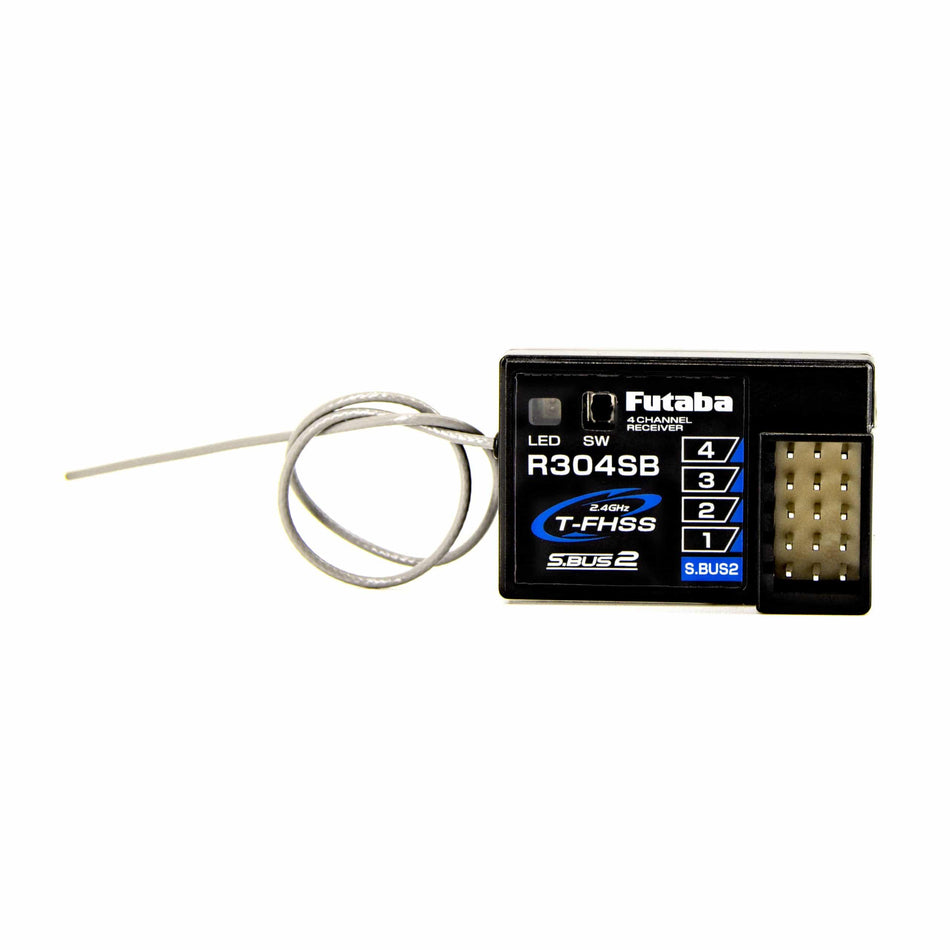 Futaba R304sb 2.4g Tfhss 4ch Telemetry Receiver FUT01102179-3 image 0