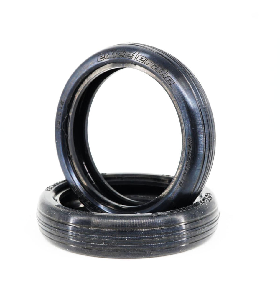 eXcelerate Front Belted Low Profile Drag Tires (2) XCE-0005-H image 0