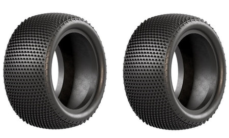Raw Speed Rewind 2.2" Rear Buggy Carpet Tire 2wd/4wd Yellow Soft 100315S image 0