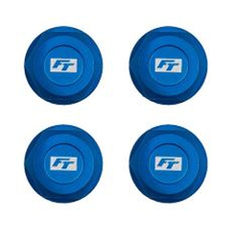 Associated FT 17mm Capped Wheel Nut (4p) Blue for 1/8th Off-Road 81672