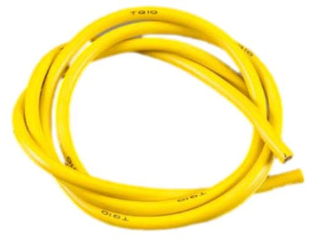 TQ Racing 10 Gauge (10AWG) Super Flexible Wire Yellow 3 Feet 1136 image 0