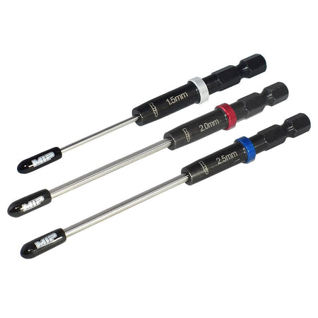 MIP Speed Tip Hex Driver Wrench Set of 3 Gen 2, Metric 1.5mm, 2.0mm, 2.5mm 9612 image 0