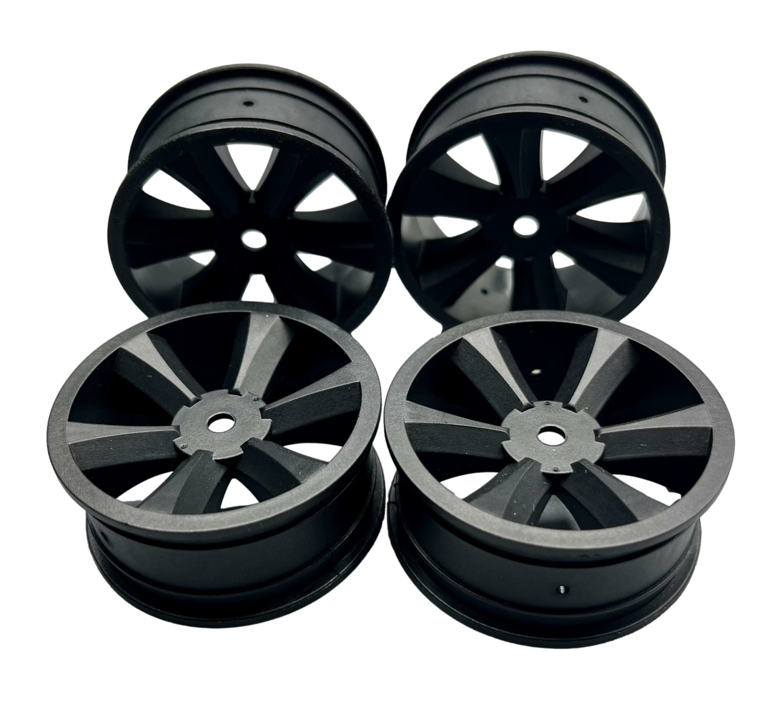 Gravity RC Set of 4 USGT Edge Ultra Light Black Wheels GRC129B image 0