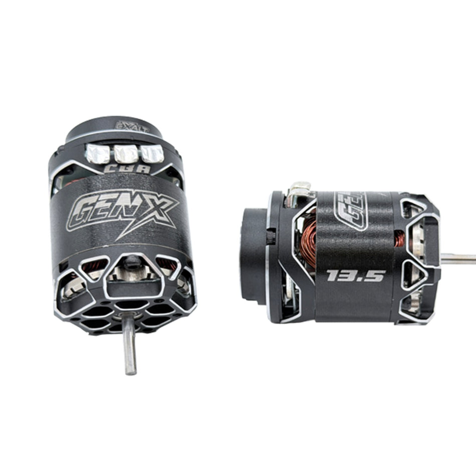 Team Exalt Gen-X 13.5t (13.5 Turn) Silver Spec Brushless Motor EXAG135SS