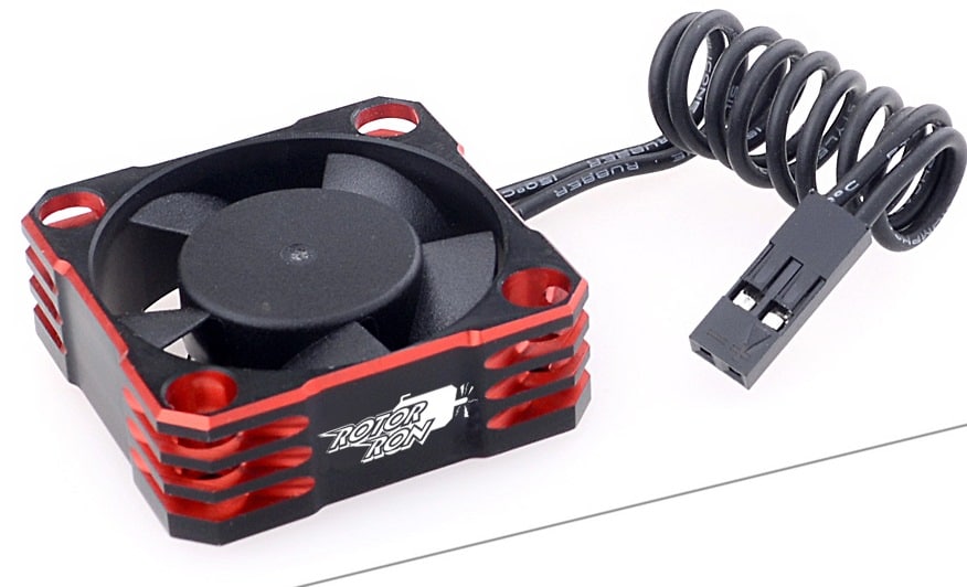 Rotor Ron Aluminum Case 30mm Low Profile Turbo Fan image 0