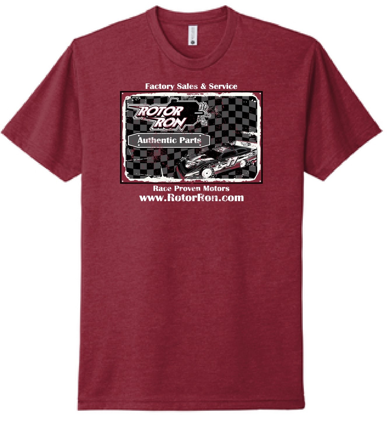 Rotor Ron Vintage RC Racing T-Shirt - Large image