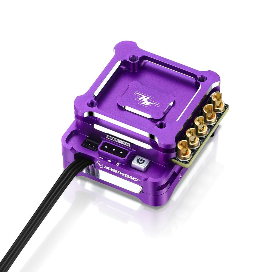 Hobbywing XD10 Pro Drift ESC Purple 30112616 HWI30112616 image 0