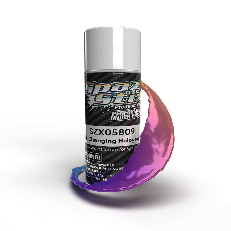 Spaz Stix Holographic Color Changing Paint 3.5oz Can SZX05809 05809 image 0