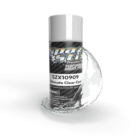 Spaz Stix Ultimate Clear Coat for Mirror Chrome Paint 3.5oz Can SZX10909 10909 image 0