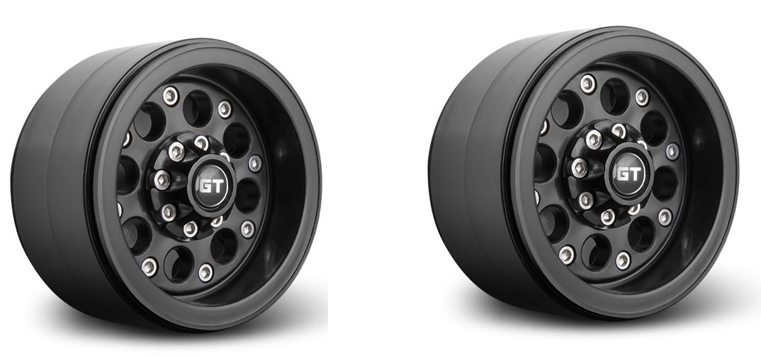Pro-Line Front Rear Impulse 1.9 Black Plastic Bead-Loc Wheel PRO276903 